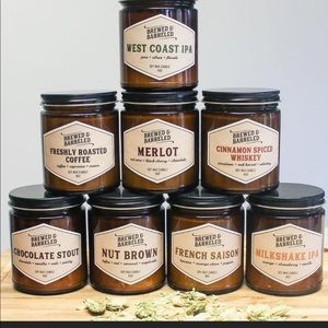 Brewed and Barreled Candles